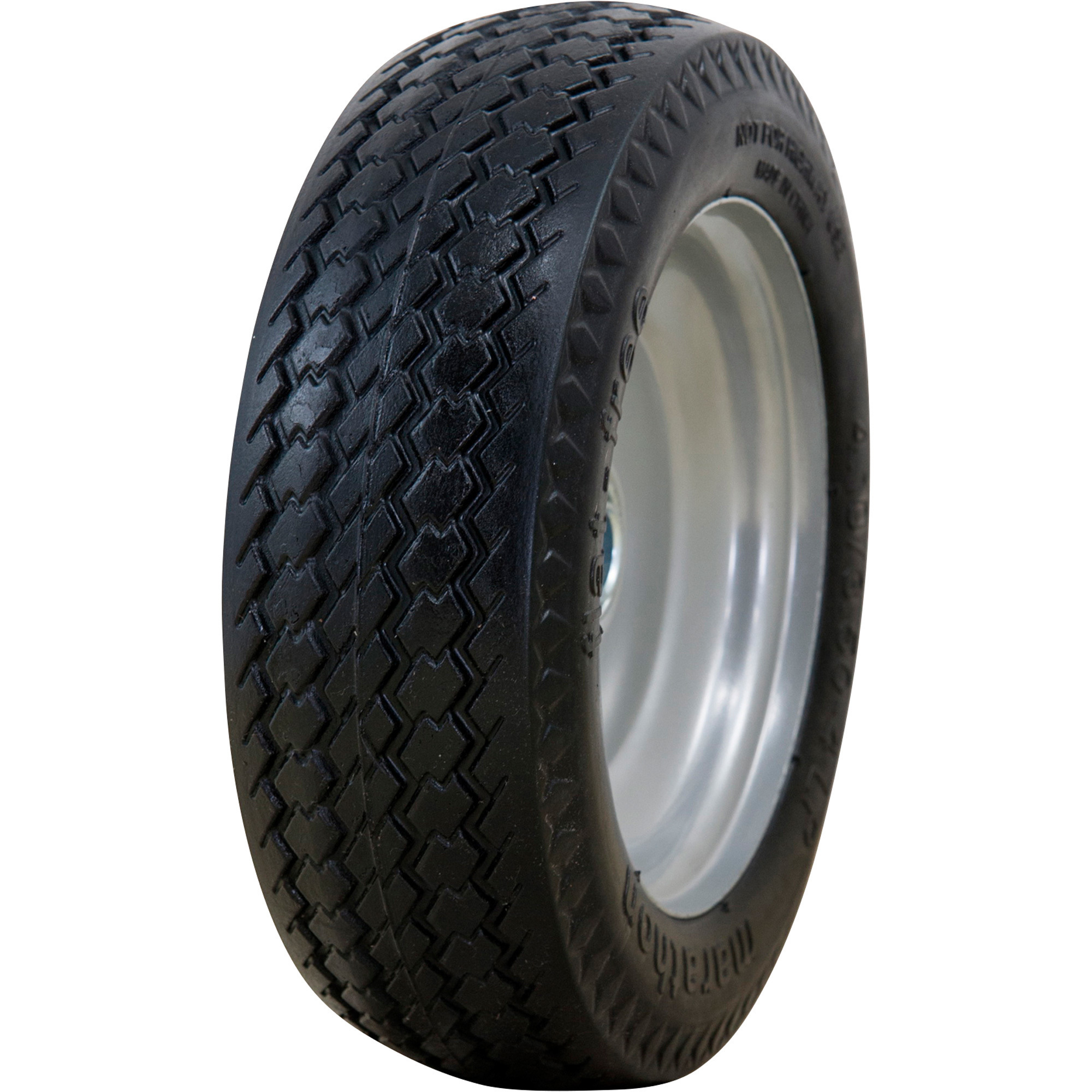 Marastar Tire with Precision Bearing, 4.10/3.50-4